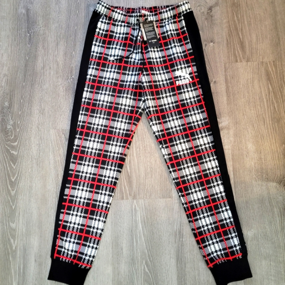 BRAND NEW Puma French Terry & Chill T7 Track Pants Mens Size Medium